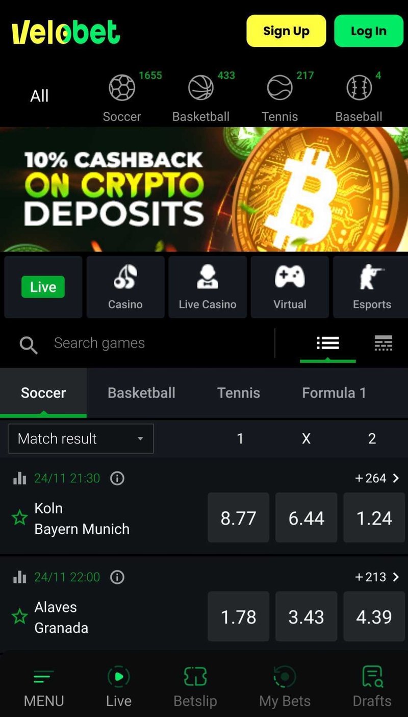 Overview of velobet promo code